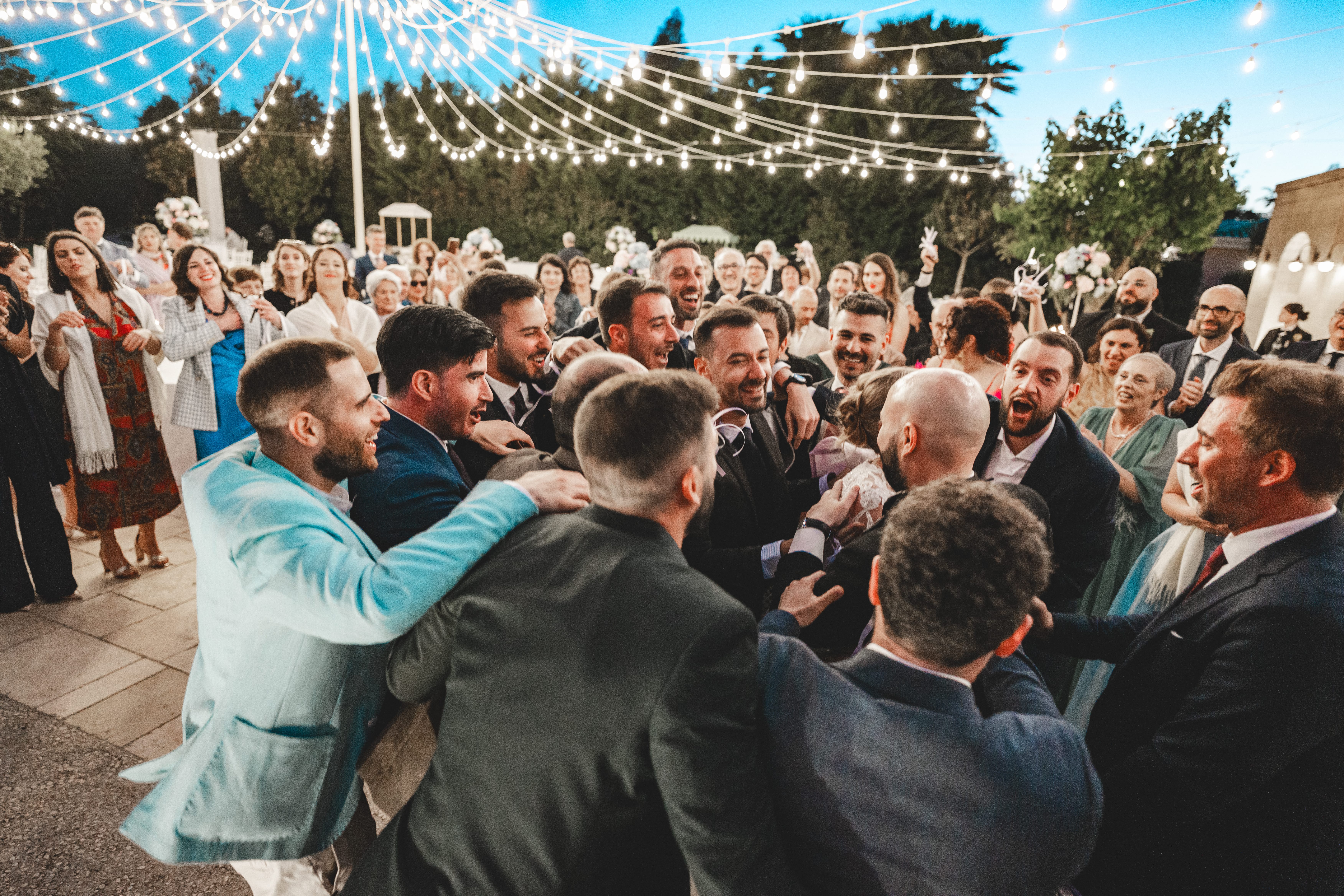 Coppia al tramonto — eventi e cerimonie